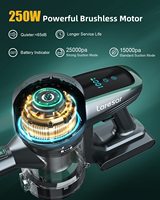 Laresar odkurzacz domowy moc ssania odkurzacz samochodowy pionowy czysty odkurzacz ręczny zamiatarka maszyna do mycia 2